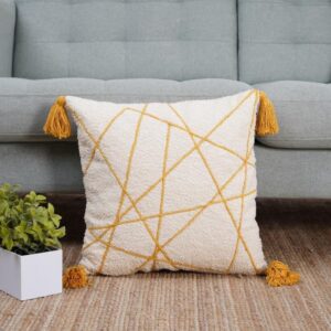 Golden Beams Cushion Cover