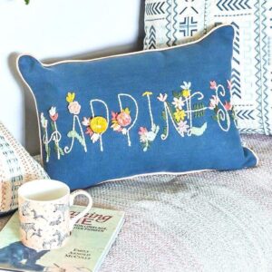 Happiness Cushion Cover- Secret Trellis Collection