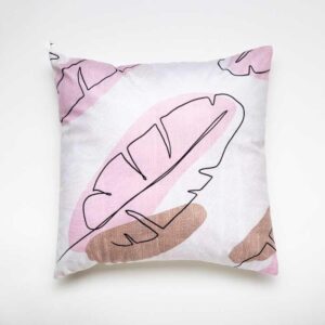 The Pure Leaf Printed Cushion Cover