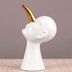 Greek Myth (White/Gold) Ceramic Home Decor