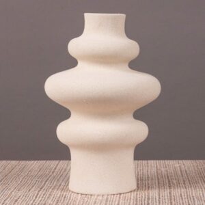 Underground City (Beige) Ceramic Vases