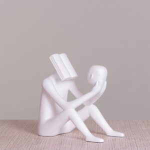 Read To Me (White) Resin Home Decor