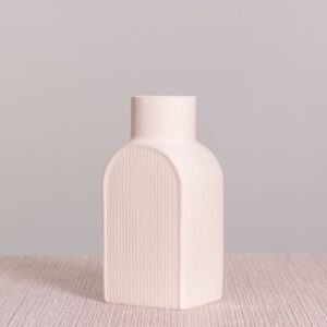 I Am Here (Large, Off-White) Ceramic Vase