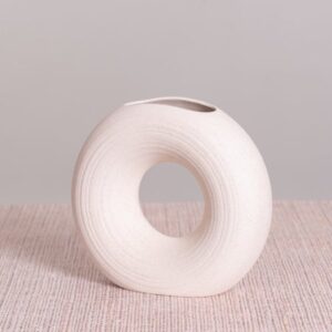 I Am Reality (Large, Off-White) Ceramic Vase