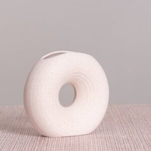 I Am Reality (Small, Off-White) Ceramic Vase