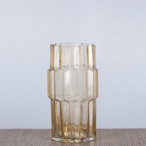 Nosedive (Large, Amber) Glass Vase