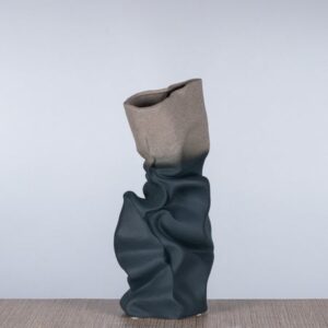 New Dusk (Small, Green-Grey) Ceramic Vase