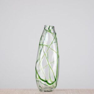 Set For Summer (Green) Glass Vase