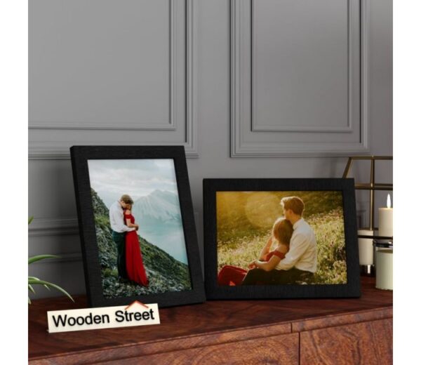 Amour Photo Frame Set Of Two (Black)