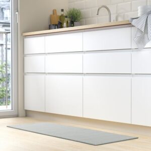 Kitchen mat, light grey, 45x120 cm (1 ' 6 "x3 ' 11 ")