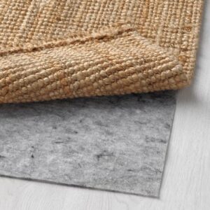 Rug, flatwoven, natural, 80x150 cm (2 ' 7 "x4 ' 11 ")