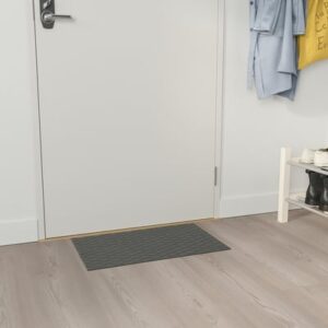 Door mat, indoor, dark grey, 40x60 cm (1 ' 4 "x2 ' 0 ")