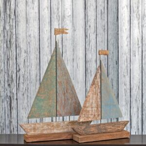 Set Sail Wooden Decor (Set of 2)