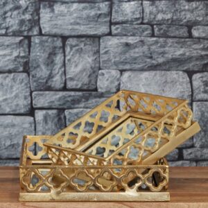 Mirrored Gilt Home Decor Showpiece